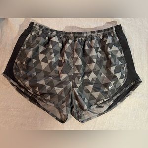Nike Dri-Fit — Geometric Print Athletic Shorts